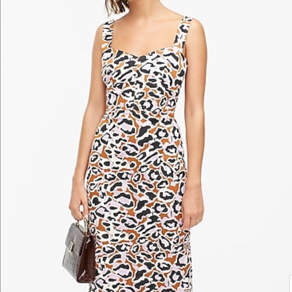 NWT Jcrew Cheetah Dress